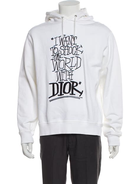 DIOR x Shawn Stussy 2020 'Shock The World' Hoodie 